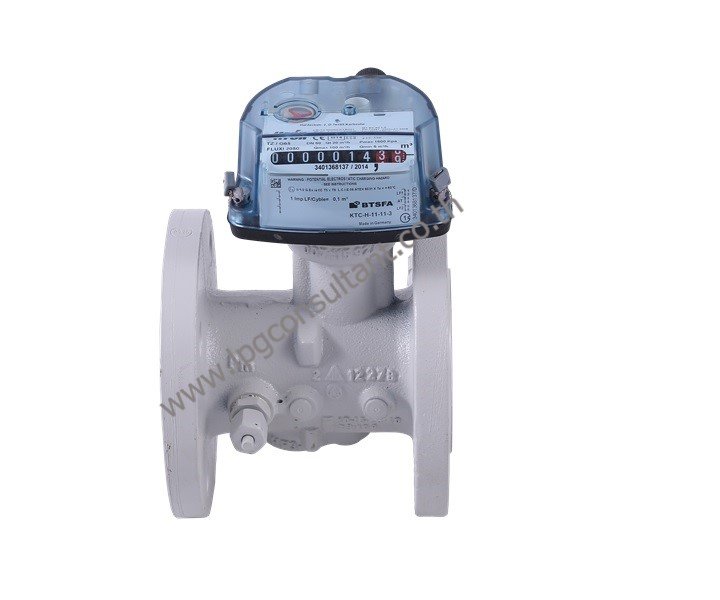 Itron Turbine Gas Meter